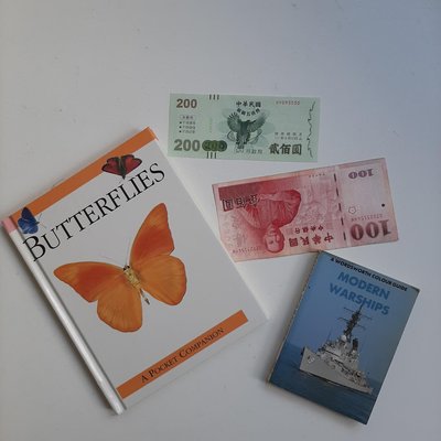 【快樂書屋】絕版書Butterflies A Pocket Companion蝴蝶小百科口袋書-grange books 1999年出版（25101664）