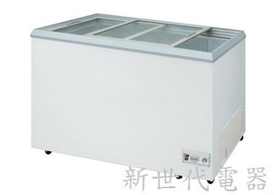 **新世代電器**請先詢價 瑞興 500L玻璃推拉冷凍冷藏雙用冰櫃 RS-DF500