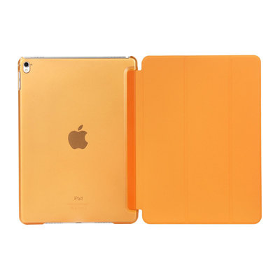 平板保護殼 適用蘋果iPad Pro 9.7寸平板皮套pro9.7三折透明支架平板保護套 平板電腦保護套 平板皮套