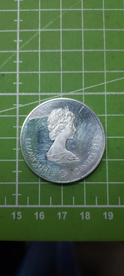 1976年～加拿大紀念銀幣～重24.77g