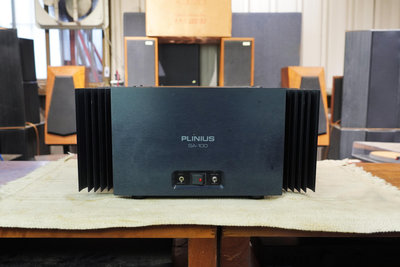 【夢響音響工作室】紐西蘭手工製造 PLINIUS SA100 可A類與AB類切換的立體聲後級擴大機
