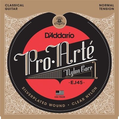 D'Addario EJ45 古典吉他弦 CLASSIC STRINGS 中張力 Pro-Arte 系列 -【黃石樂器】