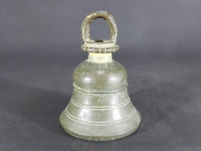 [銀九藝] 早期銅器 銅雕 清代 稀有古董老銅鐘 老風鈴 老銅鈴