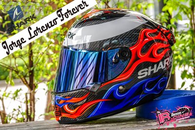 ♚賽車手的試衣間♚ Shark® Race-R Pro Carbon Lorenzo 2019 即將退役 碳纖維 安全帽