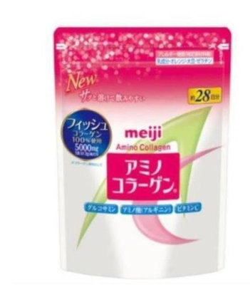 買3送1 日本 Meiji 明治 膠原蛋白粉補充包28日份