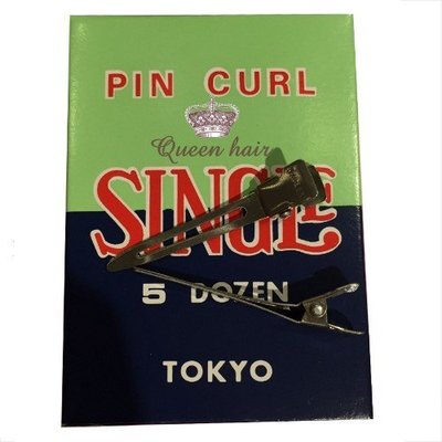 日本製SINGE平卡夾(不銹鋼)(美髮用)