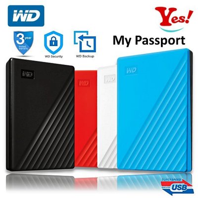 【Yes❗️原廠公司貨】WD 威騰 My Passprot 5TB USB 3.0 2.5吋 HDD 行動硬碟 外接硬碟