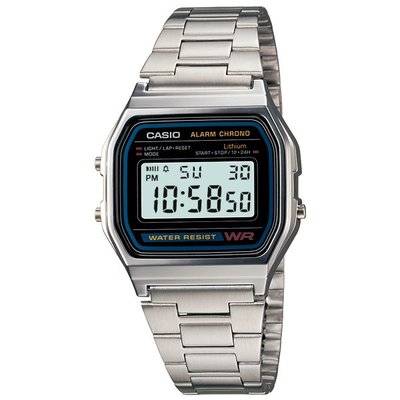 【日貨代購CITY】日本 CASIO 男錶 不鏽鋼 似SUPREME 雜誌款 手錶 電子錶 A158WA-1JF 現貨