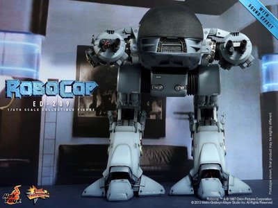 全新 Hot Toys MMS204 1/6 Robocop 機器戰警 ED-209 機械守衛