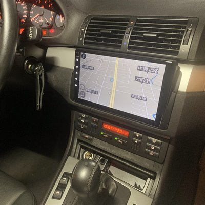 四核心 BMW E46 安卓機 1998-2005 車用多媒體 汽車影音 安卓大螢幕車機 GPS 導航 面板