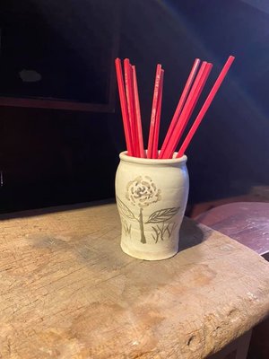 林衝浪私倉聊古物收貨 筷籠 筷子容器 花瓶 容器品質保證!