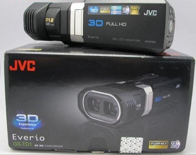JVC GS-TD1 3D攝影機 64G記憶體 非TMT750 TD10 TD20 TD30 DVX-5F9