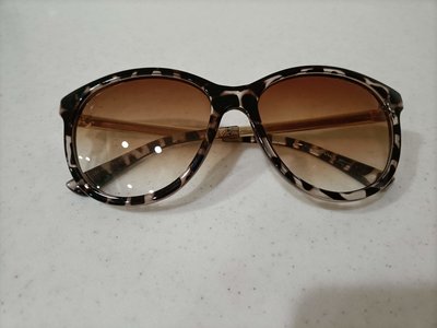 【繽紛小棧】CHANEL香奈兒經典魅力款貓眼型 玳瑁框太陽眼鏡 二手精品