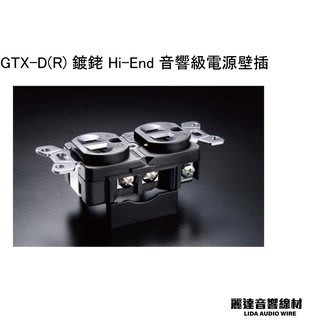 📍產品名稱:日本古河 FURUTECH  GTX-D (R) 鍍銠 Hi-End 音響級電源壁插
