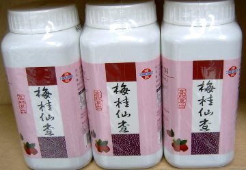 中秋特賣【梅桂仙楂】/勝昌食品 600g/6罐只要2700元+運費.