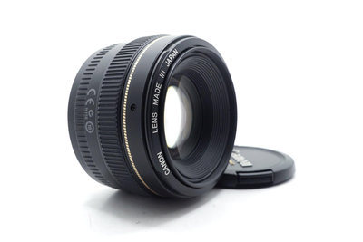 【台中青蘋果】Canon EF 50mm f1.4 USM 二手 定焦鏡 單眼鏡頭 #86568