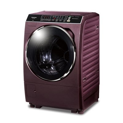 ☎來電享便宜【Panasonic國際】 15公斤 洗脫烘 變頻 滾筒洗衣機( NA-V168DDH-V) 晶燦紫