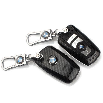 《HelloMiss》BMW 新款 碳纖維紋路 烤漆 鑰匙殼 保護殼 鑰匙套 皮套 鑰匙包 X3 520 GT 118