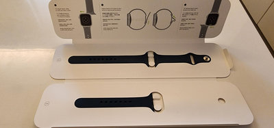 原廠Apple watch 41mm 藍色運動錶帶