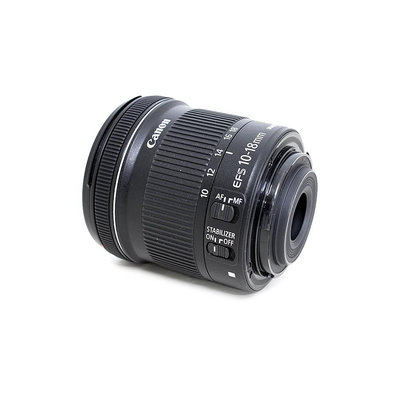 【自營】Canon佳能EF-S10-18mm f/4.5-5.6IS STM廣角變焦防抖鏡頭