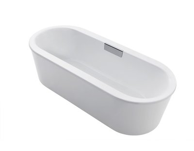 御舍精品衛浴*KOHLER VOLUTE  拂樂 獨立式鑄鐵浴缸 1.8米（含落水）K-99718
