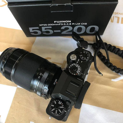 【現貨】相機鏡頭富士XF55-200mmF3.5-4.8 R LM OIS 長焦鏡頭成色99新支持換購單反鏡頭