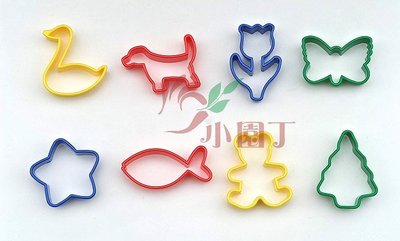 小園丁兒童教育用品社 美術文具 台灣製黏土工具 (也可當餅乾模具)
