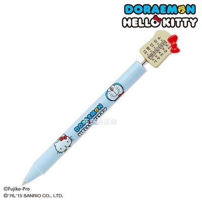 布布精品館，日本製 哆啦A夢 Doraemon  KITTY 聯名限定 記憶土司 自動筆 原子筆