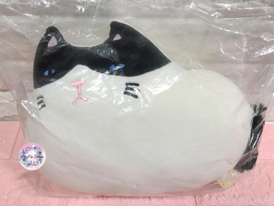 【SHINADA】日本正版 日貨 白貓 黑貓 貓咪 絨毛 娃娃 玩偶