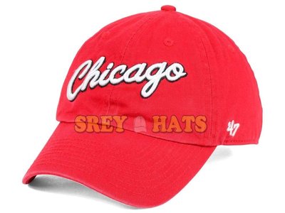 [SREY帽屋]預購＊47 Brand CLEAN UP NBA HARDWOOD 芝加哥公牛 復古經典LOGO 老帽