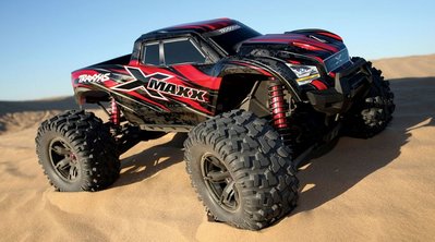 1/6 X-Maxx 4WD Monster Truck Brushless  紅色 8S 無刷動力