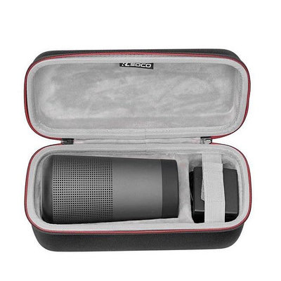 RLSOCO Soundlink Revolve 小款 收納包 保護殼 適 Bose 揚聲器 充電器 具手提/雙拉鍊