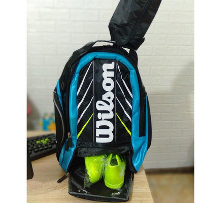 【精選好物】網球 Wilson 高品質球拍背包 - 多種顏色