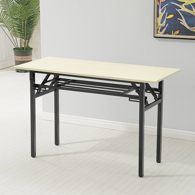 簡易折疊桌長方形培訓桌擺攤桌戶外學習書桌會議長條桌餐桌IBM桌促銷