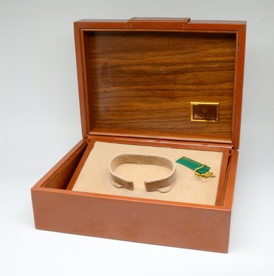 ROLEX 勞力士原廠皮製精美手錶收納盒/珠寶盒