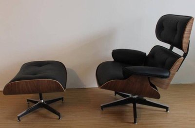 【 一張椅子 】 Eames, Charles &amp; Ray Lounge Chair and Ottoman