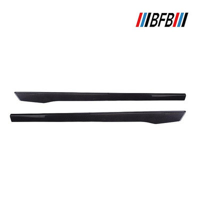汽車配件 汽車尾翼 適用于14-20款特斯拉Model X 碳纖維車門飾條 干碳纖內飾內車門板
