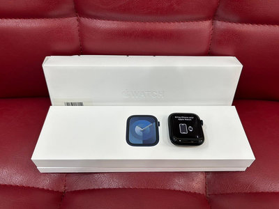 【艾爾巴二手】Apple Watch S9 A2984 45mm LTE 午夜色#二手手錶#保固中#新竹店 9MWL2