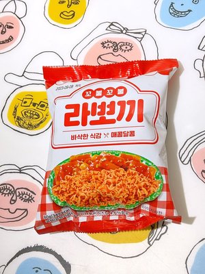 韓國辣炒年糕拉麵口味點心麵80g
