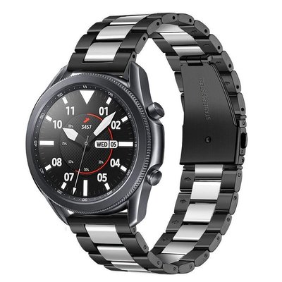 Ticwatch Pro 3 ProX E S2 C2 E2 錶帶 20mm 22mm 實芯 不鏽鋼 金屬 快拆 手錶帶