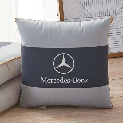 賓士 Benz 汽車抱枕被 兩用汽車空調被 腰枕 W203 W210 W211 W124 W202 AMG-飛馬汽車