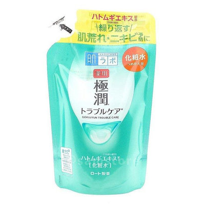 ✩小敏廣場✩ROHTO 肌研 極潤 健康化妝水 補充包 清爽型 170ml