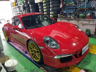 991 GTS 鍛造鋁圈 911 GT3 單孔鋁圈 20吋鋁圈 Porsche