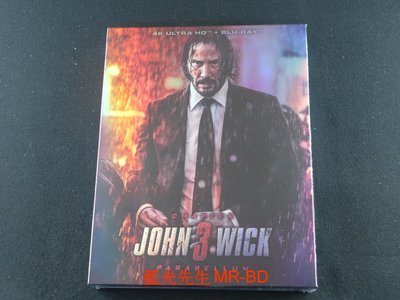 [藍光先生UHD] 捍衛任務3：全面開戰 UHD+BD 雙碟限定版 John Wick 3