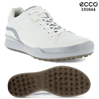 精品代購?新款 ecco男鞋 ECCO GOLF BIOM HYBRID 高爾夫球鞋 小牛皮 YAK皮革 特殊鞋墊131644