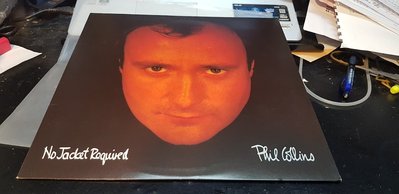 售1985菲爾柯林斯Phil Collins ＊No Jacket Required黑膠 LP