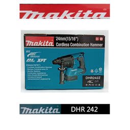 【專營工具】全新 Makita 牧田 DHR 242 鋰電 無刷 鎚鑽 18V 三用 XRH 01 Z
