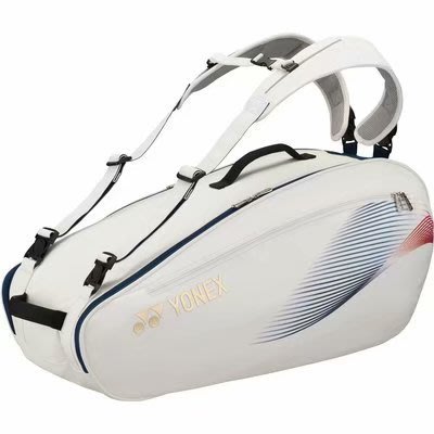 2021全新正品 YONEX  羽球裝備袋 雙肩後背包 海外版 6支裝 特大加厚版 買一送二 (加送2雙球襪)
