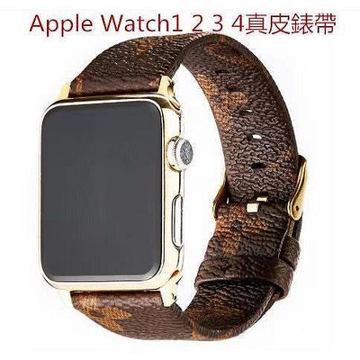 新品促銷 蘋果智慧手錶真皮錶帶適用於Applewatch6/5/4/3/2/1真皮錶帶38/40mm42/44mm錶帶