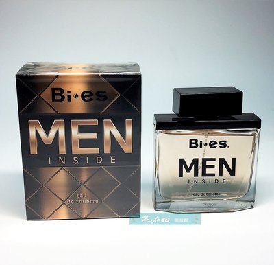【花在田】法國進口Bies-MEN 男人本色時尚經典男香水-100ML(全館滿399免運)